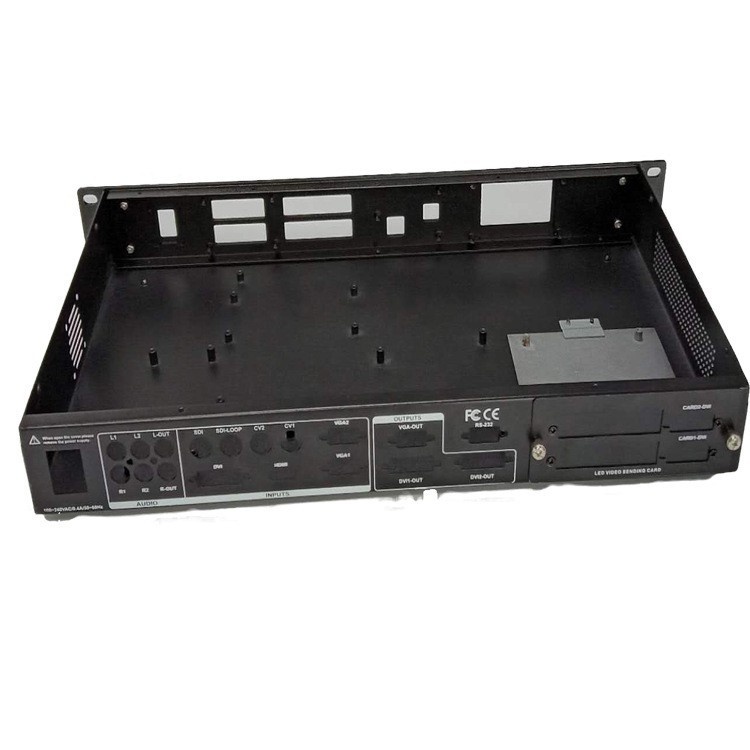 厂应钣金件电脑机箱外壳精密设备仪器铝外壳激光切割数控折弯加工