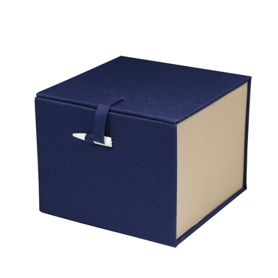 蓝色茶壶包装盒礼品盒空锦盒