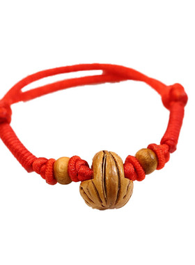 野生手链孕妇山桃核桃木新生儿