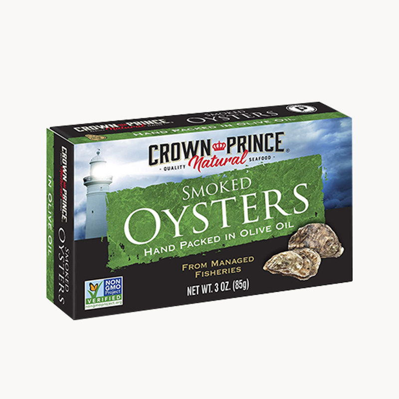 烟熏oyster大生即食罐头牡蛎肉