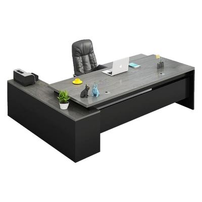 老板桌大班台简约现代桌椅组合