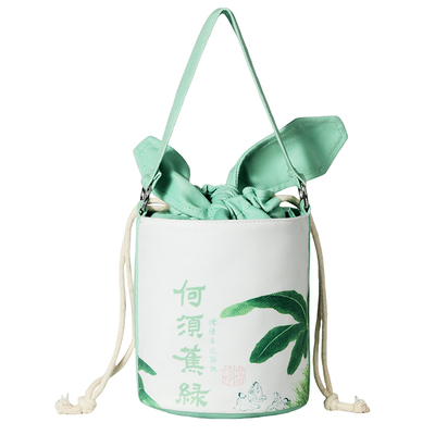水桶包印花大休闲钱袋子