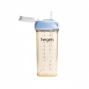 海格恩hegen水杯直饮杯吸管杯盖儿童喝水杯PPSU奶瓶配件官方正品