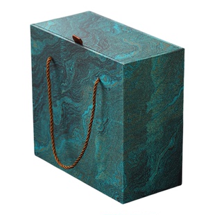 复古国风新中式酒盒单双瓶白酒包装锦盒酒瓶收纳盒花瓶盒礼品盒