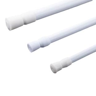 免打孔伸缩杆窗帘杆浴帘杆免安装晾衣杆子门帘挂帘衣柜撑杆不锈钢