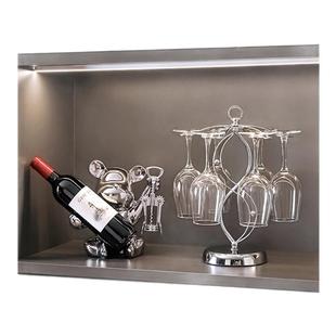 轻奢高档红酒杯架摆件家居饰品高脚杯醒酒器餐厅酒柜装饰品置物架