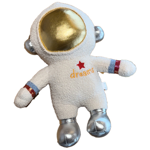 卡通宇航员火箭抱枕毛绒玩具造型玩偶沙发靠枕客厅装饰摆件礼物女