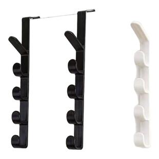 挂钩竖款包包收纳门后悬挂式宿舍床边挂衣钩衣柜门五段多功能衣架