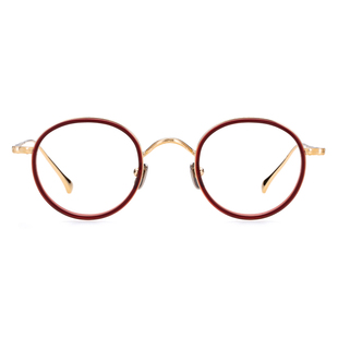 日本KameMannen万年龟眼镜框超轻纯钛高度数小框43mm眼镜架KMN139