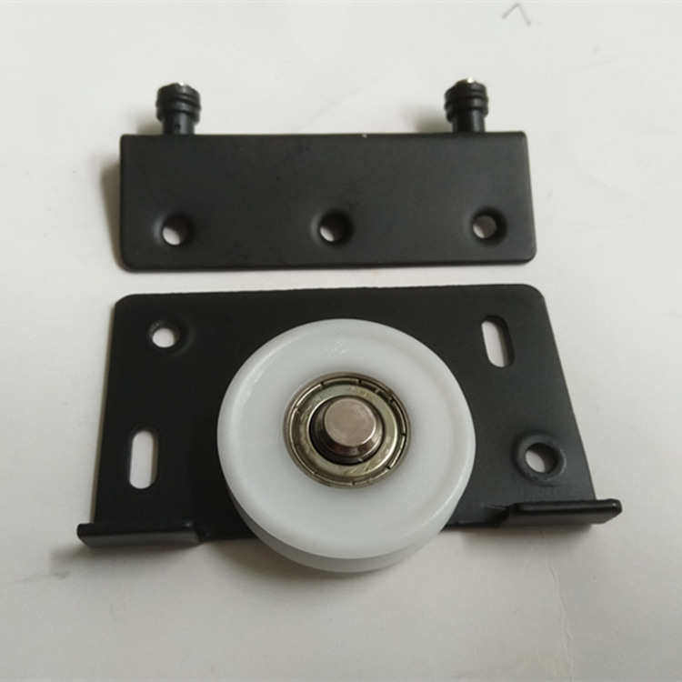 包邮2付装 衣柜移门滑轮推拉木窗木门轮 耐用轴承42毫米直径凹轮