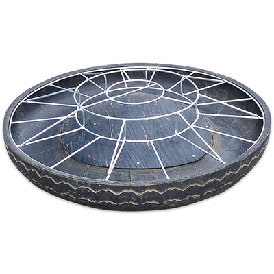 超级耐用14格16格轮胎食槽仔猪槽