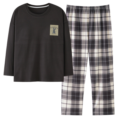 浪莎女士发热德绒带胸垫长袖睡衣