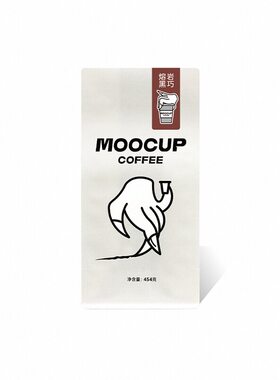 moocup阿拉比卡黑巧拼配咖啡豆