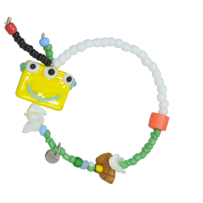 AWE周深同款小怪兽手链女多巴胺