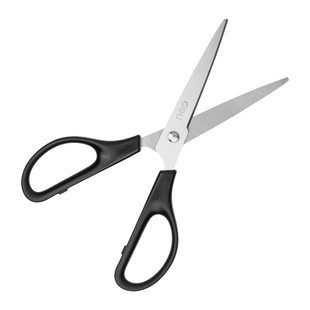 得力剪刀学生手工剪纸刀便捷 办公用品不锈钢美工圆头安全大号中号小号剪刀 家用厨房裁缝多功能剪子修剪花艺