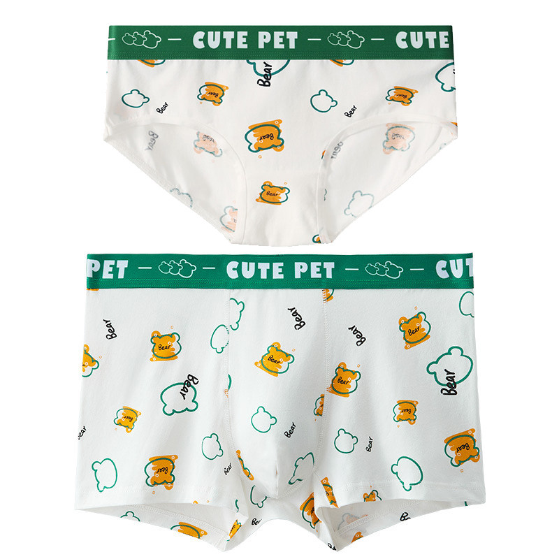 Cutepet情侣内裤女可选平角三角