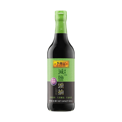 李锦记特色酱油鲜味生抽减盐头抽