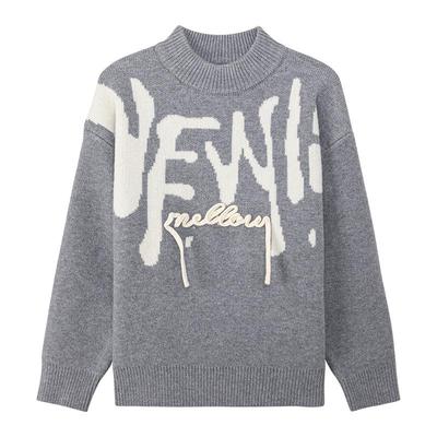 左西秋冬装男童加厚针织衫毛衣