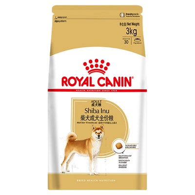 皇家狗粮SIA26柴犬专用粮