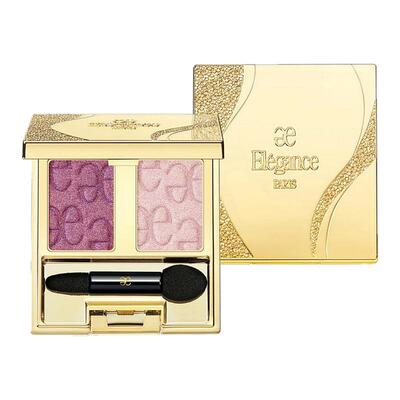 日本直邮Elegance雅莉格丝2024新品双色眼影持妆显色轻奢正品