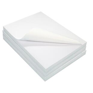 PP合成纸A4防水不干胶喷墨激光打印纸贴纸标签可移除防油撕不烂