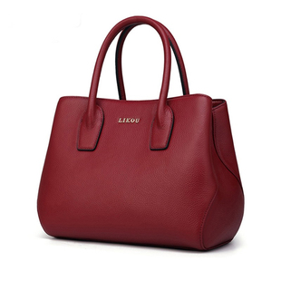 头层牛皮中年女士妈妈包包新款气质婆婆女包通勤真皮单肩手提包女