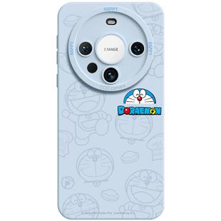 多啦A梦适用华为mate60pro手机壳简约mata60新款mete50高级感40全包30防摔m60液态硅胶70外壳mat可爱套+后壳