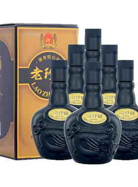 【假一赔十】珍酒老珍酒大曲酱香型白酒53度纯粮酿造500ml*6 原箱