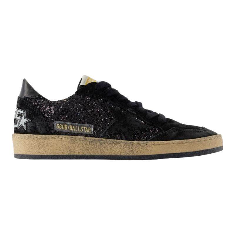 GOLDEN GOOSE Ballstar 运动鞋 -皮质 黑色