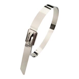 304不锈钢扎带金属扎带10MM宽户外捆扎带桥架绑带扎丝电缆扎带线