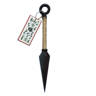 苦无中性笔火影忍者手里剑动漫周边刀笔二合一飞雷神小学生写字笔