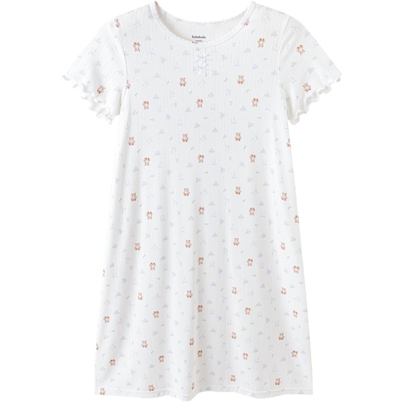 巴拉巴拉女童睡裙儿童家居服睡衣