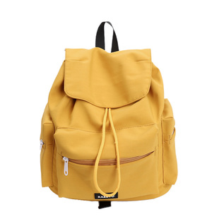 官网小c&k高颜值抽绳双肩包日系校园休闲学生书包大容量旅行背包