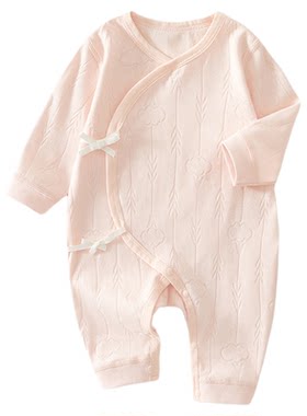 小聪熊新生婴儿衣服秋季连体衣女