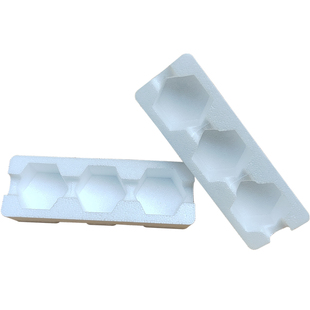 六棱角玻璃瓶防撞摔碎泡沫包装盒 打包辣椒酱蜂蜜快递专用保护箱