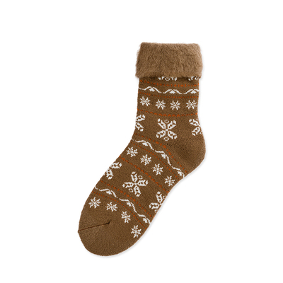 ATSUGI厚木日系家居袜加厚里起毛