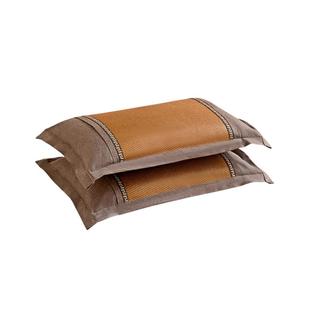 全荞麦皮壳枕头枕芯冰丝凉席枕护颈椎助睡眠专用硬荞麦壳夏凉