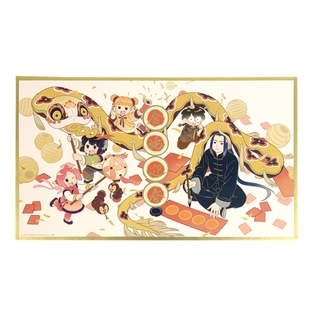 【正版现货】罗小黑2025新春元宵色纸无限小白山新卡片动漫周边