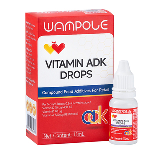 万哺乐婴幼儿维生素儿童宝宝D3新生儿AD滴剂多种复合营养素ADK2