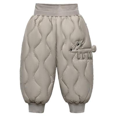 迷你巴拉巴拉羽绒裤三防高腰护肚