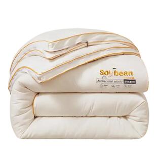 雅鹿大豆纤维子母被二合一被子2025年新款冬被加厚保暖棉被被芯