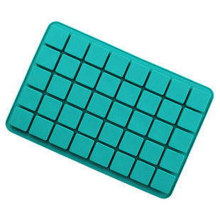 40连正方形硅胶冰格模具自制红糖牛轧糖方块模型diy巧克力方格模