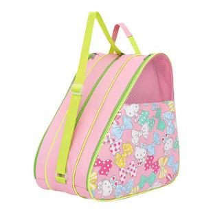 迪士尼轮滑包儿童轮滑鞋双肩背包溜冰旱冰鞋袋子专用大容量收纳包