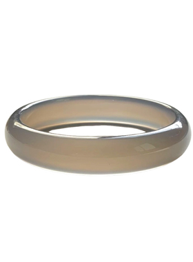 高级灰荔枝冻玛瑙手镯女款