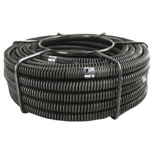 疏通机弹簧16毫米特加密通下水道钢丝管道疏通器配件软轴簧20米