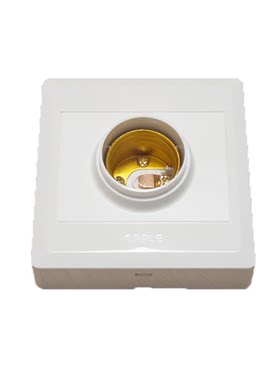 欧普照明E27螺口节能灯灯座