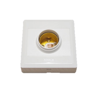 欧普照明LED灯泡底座E27螺口通用灯头插座明装吸顶节能灯罗口灯座