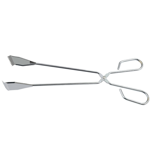 缘隆炭夹不锈钢撬棍烧烤木碳夹子防烫加长火钳商用撬烤盘器取烤网