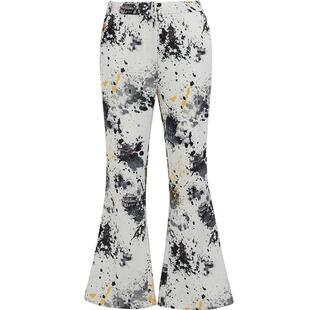 【上海时装周走秀款】花木深中式休闲裤女裤子中国风松紧腰喇叭裤