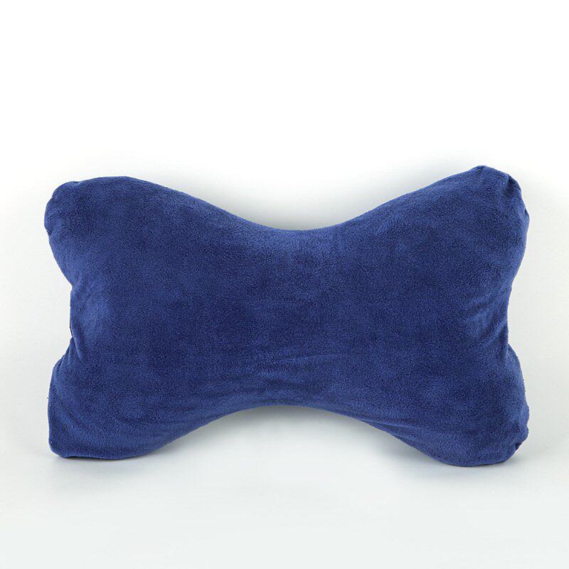 现货批发天然乳胶枕颈椎汽车靠枕供应舒适护车载头型透气枕骨